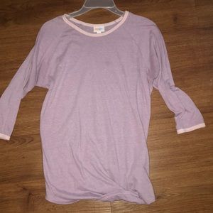 Lavender lularoe randy top